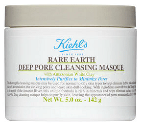 Kiehl's Rare Earth 7 Purifying masks for smaller looking pores.png
